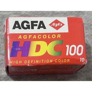Agfa AGFACOLOR HDC 100 Film For Color Images 135-36 Expired September 1998